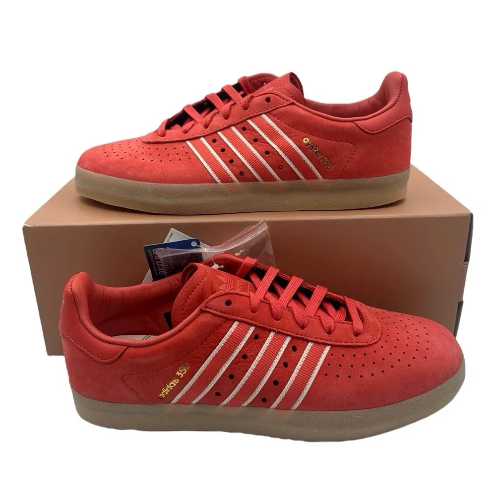 Adidas Oyster Holdings 350 Shoes Mens Size 9 Trace‎ Scarlet Sneakers DB1975